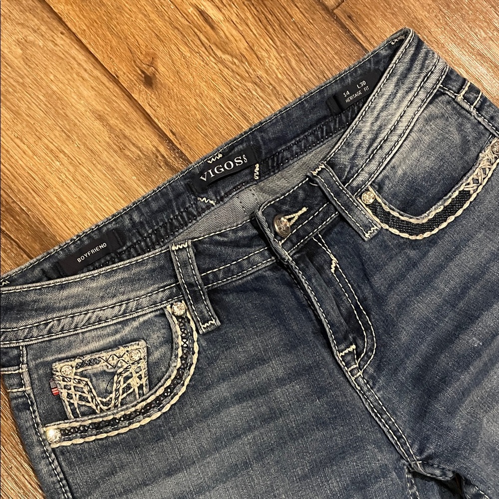 Vigoss Boyfriend Heritage Fit Woman Size 4 - Picture 4 of 10